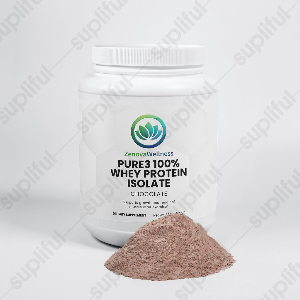 Pure3 100% Whey Protein Isolate (Chocolate)